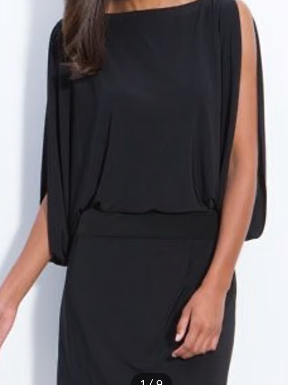 Jessica Simpson Elegant Black Garment